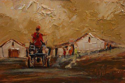 Original Corne Weideman Investment Painting (300mm x 450mm)